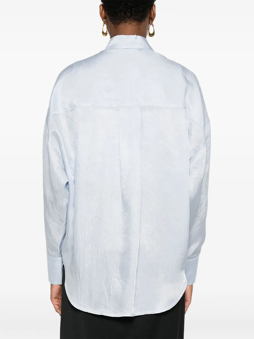 Tela Blouse met krijtstreep Wit