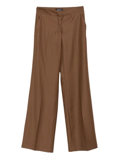 Gianluca Capannolo pleated wide-leg trousers