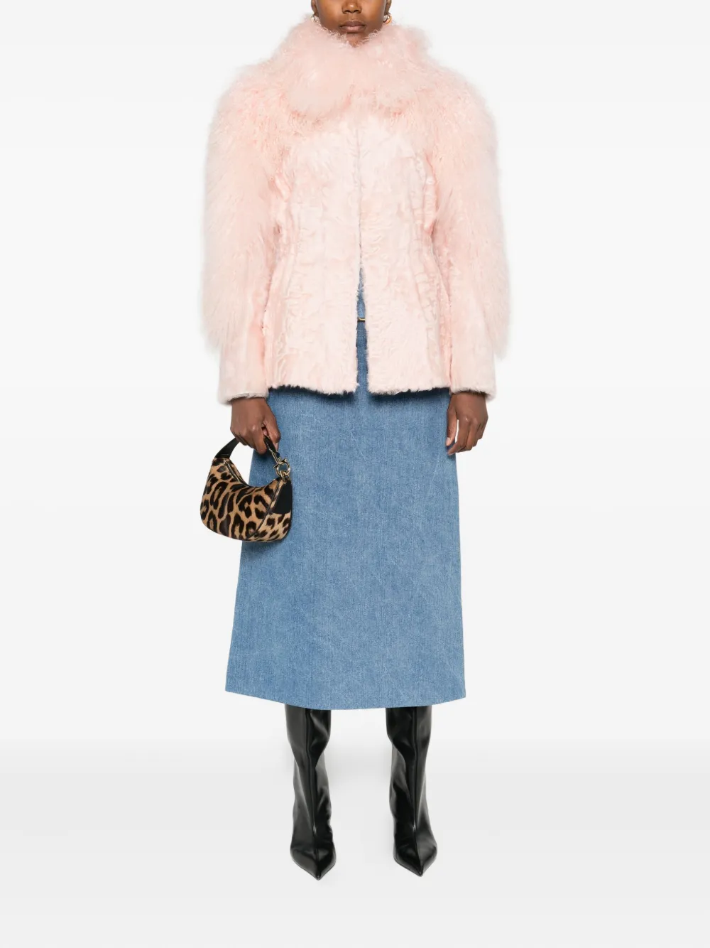 Numerootto Christian Jacket In Pink