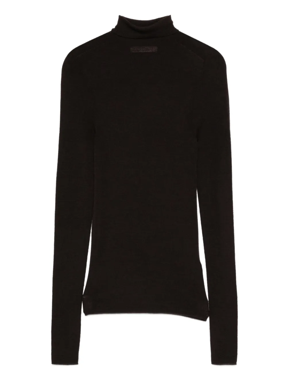 Dorothee Schumacher high-neck long-sleeve sweater | Brown | Image 1