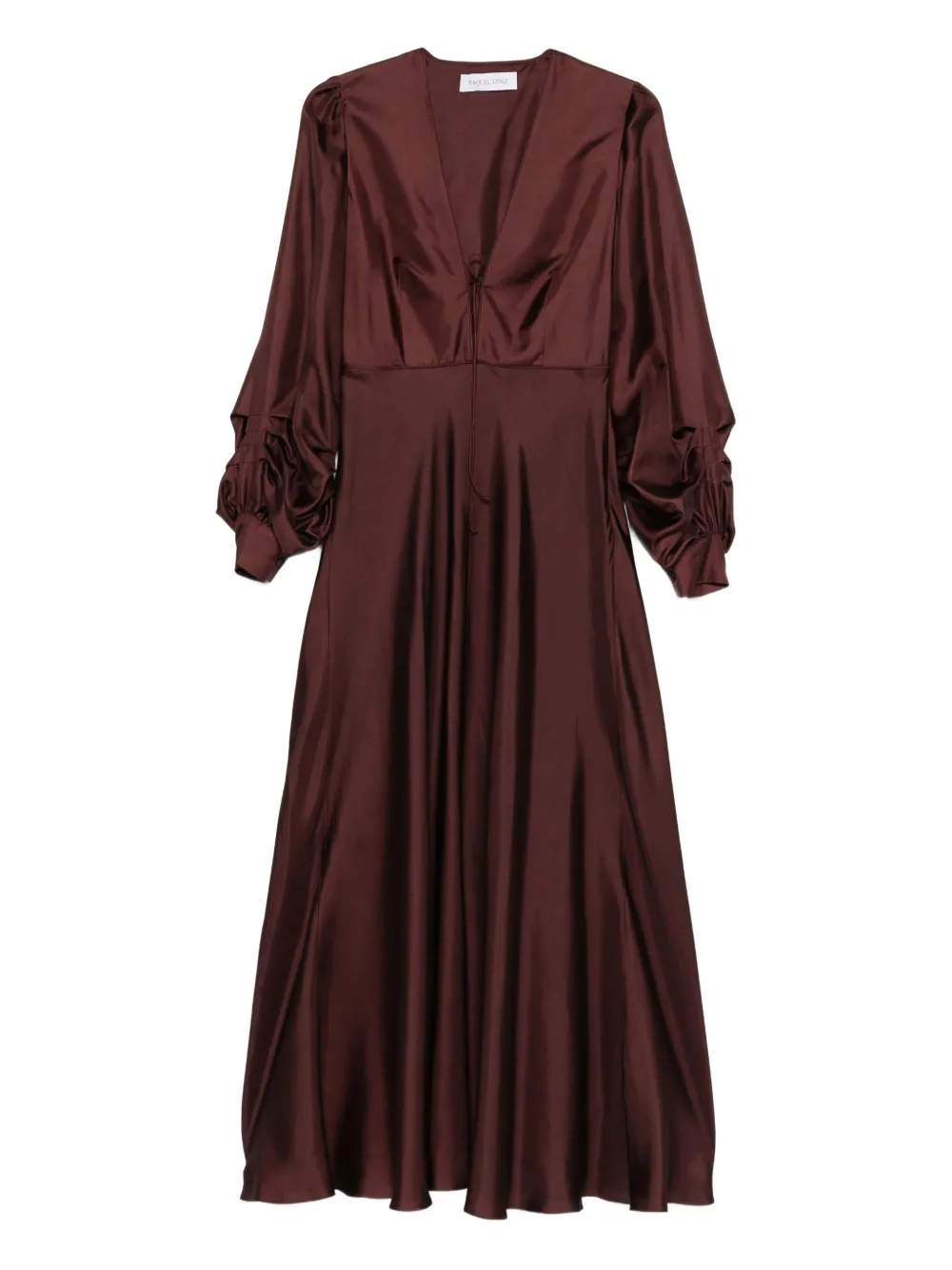 Raquel Diniz V-neck maxi dress | Red | Image 1