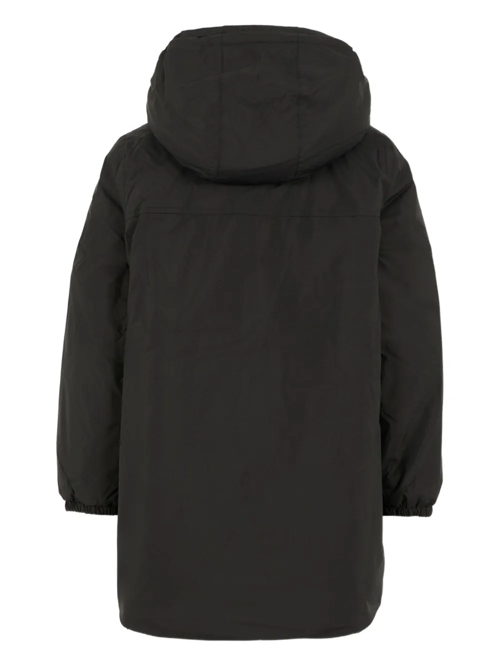 K Way Kids Fleece jack met capuchon Zwart