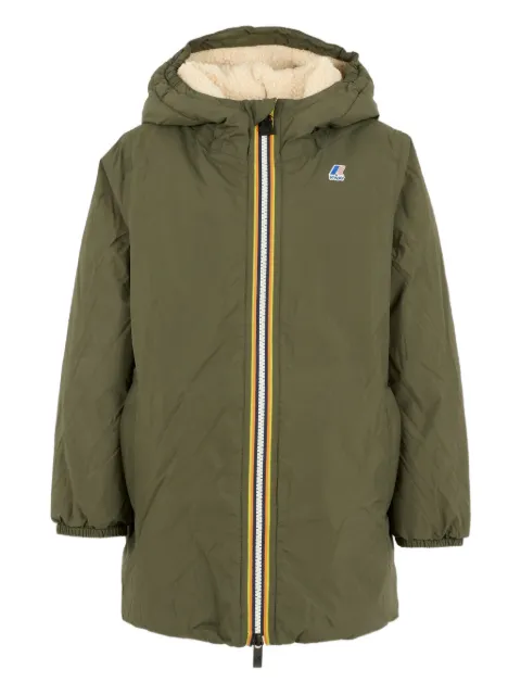 K Way Kids hooded padded jacket