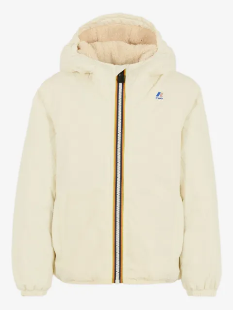 K Way Kids hooded puffer jacket