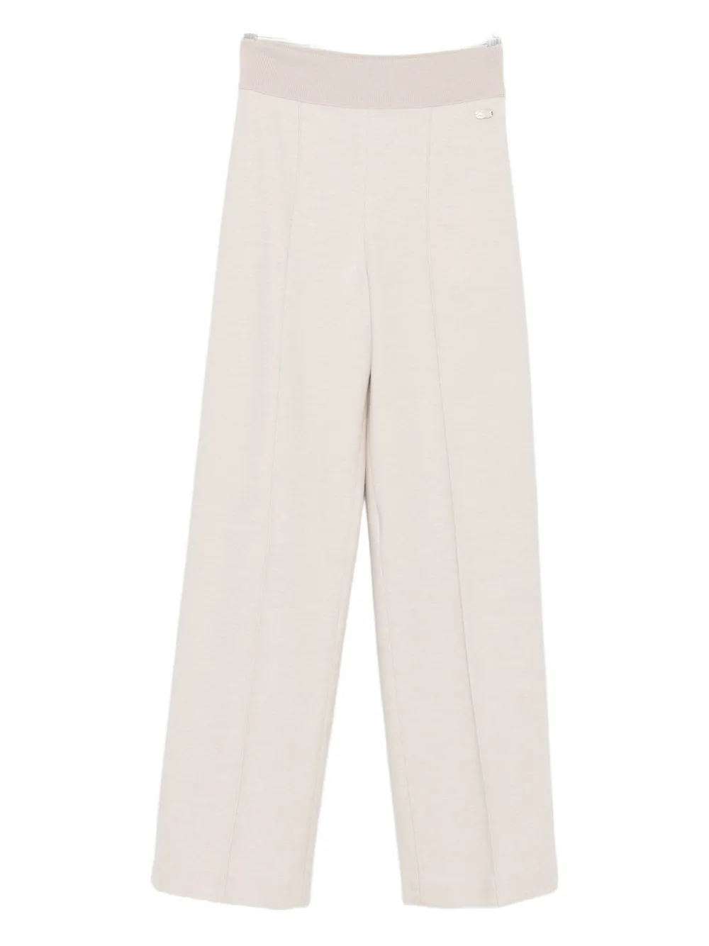 Agnona Hose Elastic-waistband Trousers In Multi