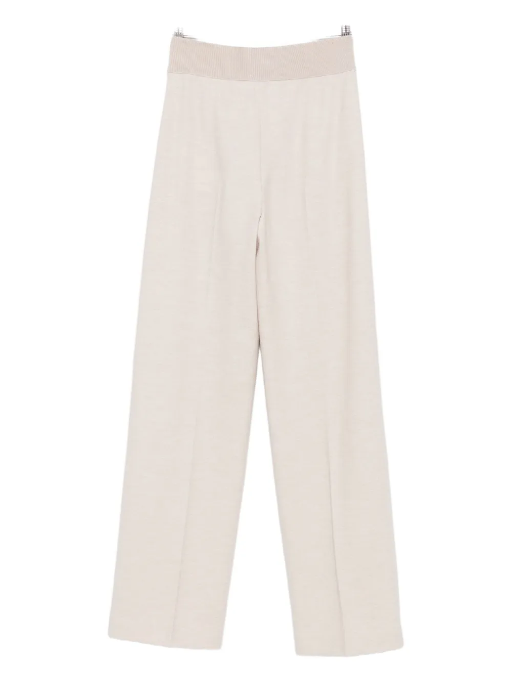 Agnona Hose elastic-waistband trousers - Beige