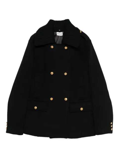 P.A.R.O.S.H. chamarra con cuello de canalé