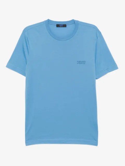 Kiton embroidered-logo T-shirt