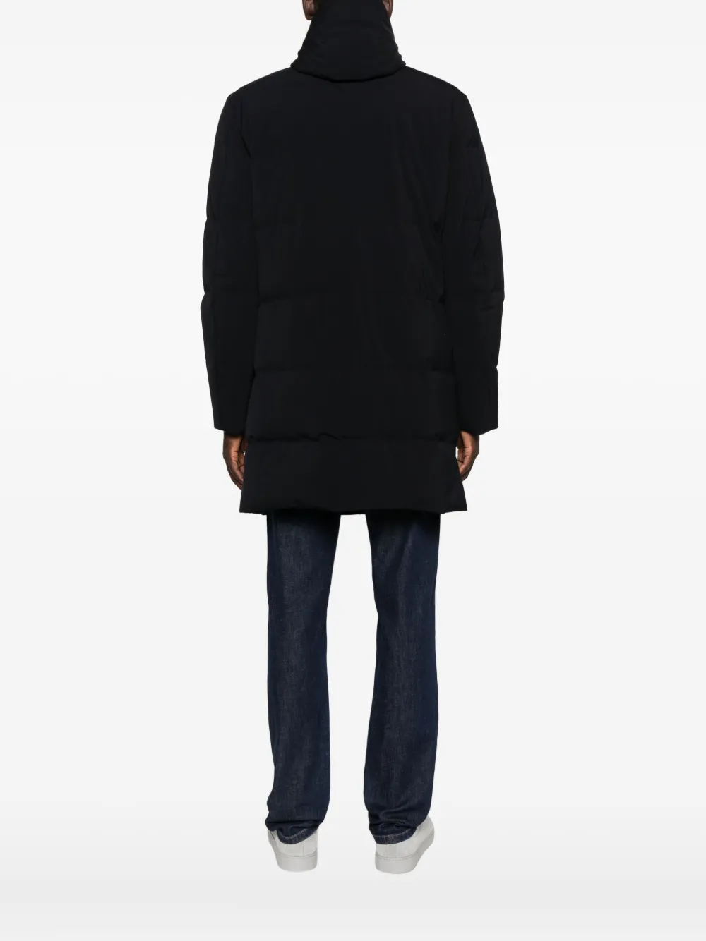 Montecore Hooded Zip-fastening Jacket In Black