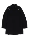 Montecore hooded zip-fastening jacket - Black