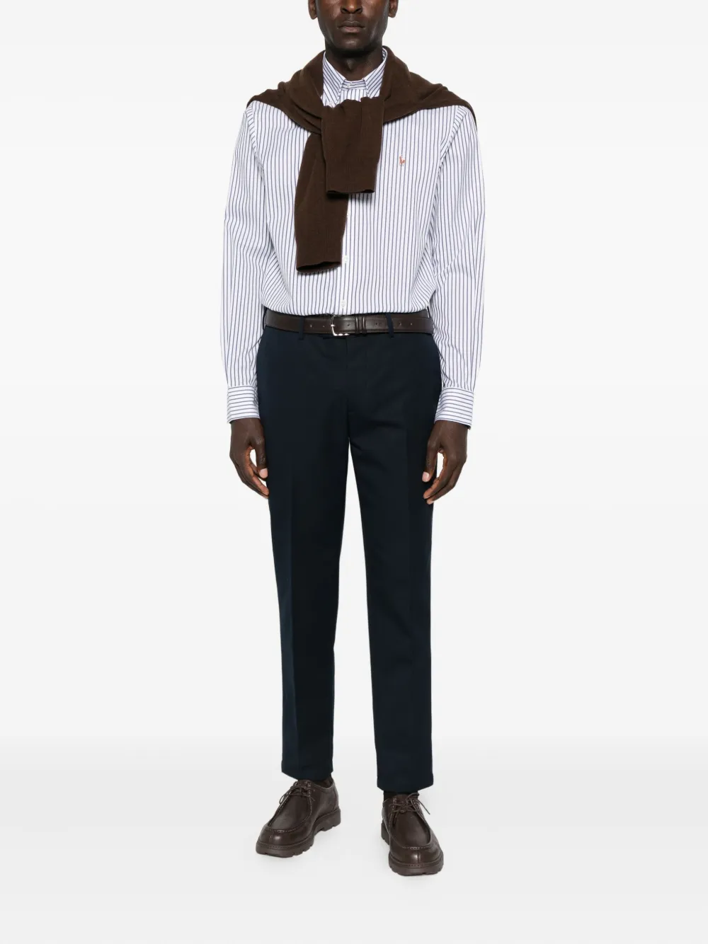 Polo Ralph Lauren striped cotton shirt - Wit