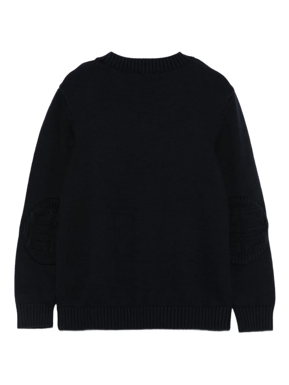 Givenchy Kids Trui met geborduurd logo Blauw