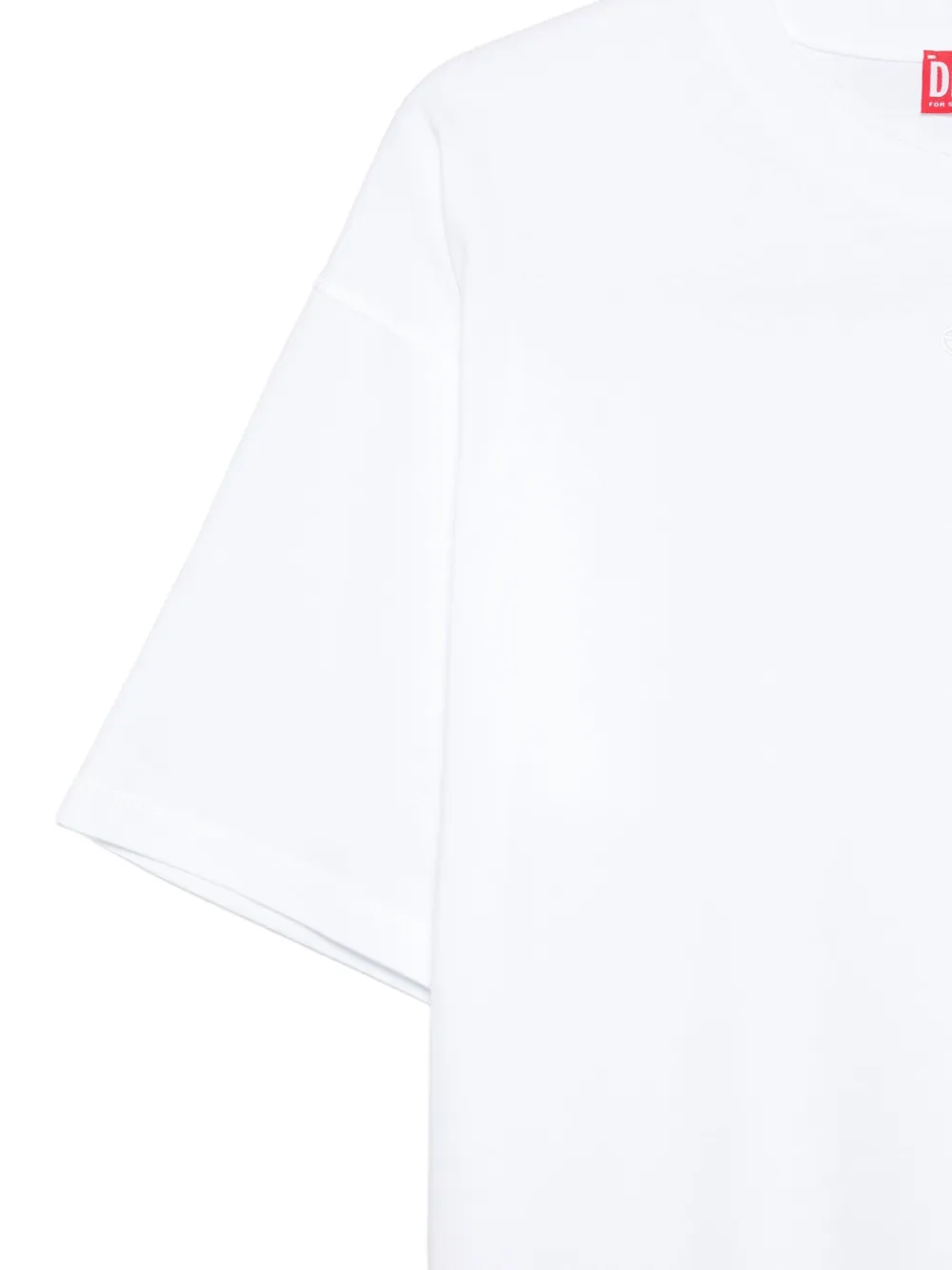 Diesel Katoenen T-shirt Blauw