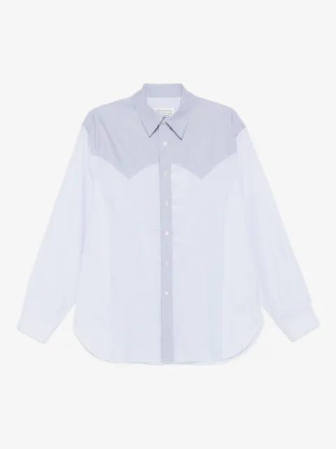 Maison Margiela two-tone yoke shirt
