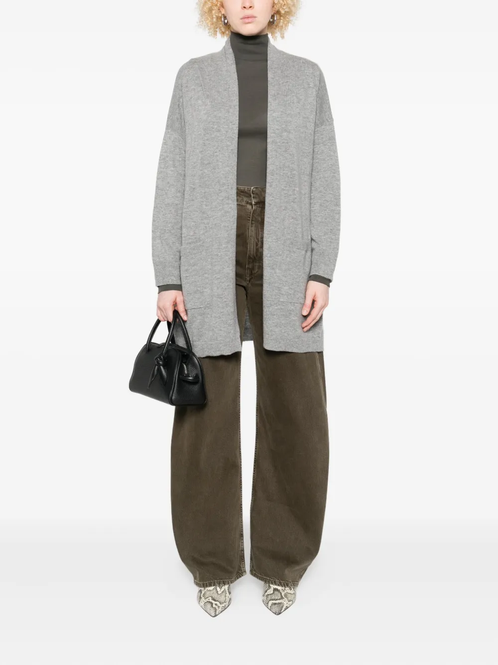 Allude patch-pocket open-front cardigan | Cardigans | Image 2