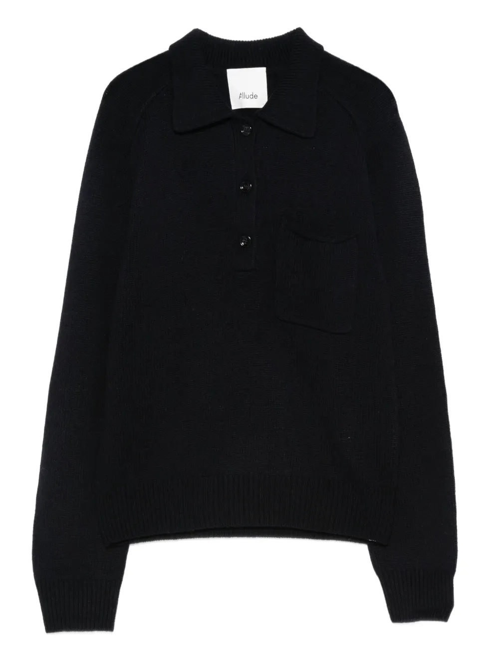Allude polo-neck sweater | Blue | Image 1
