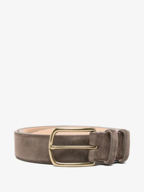 Officine Creative suede buckle belt