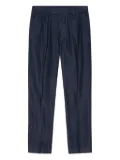 NN07 pleated elastic-waist pants - Blue