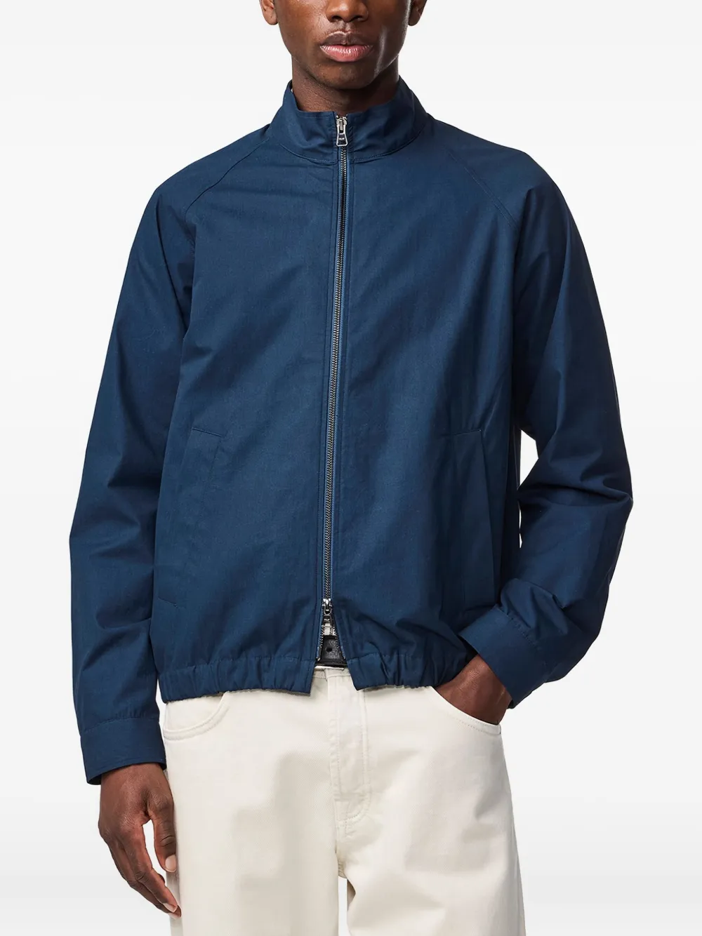 NN07 Dave jack met rits Blauw