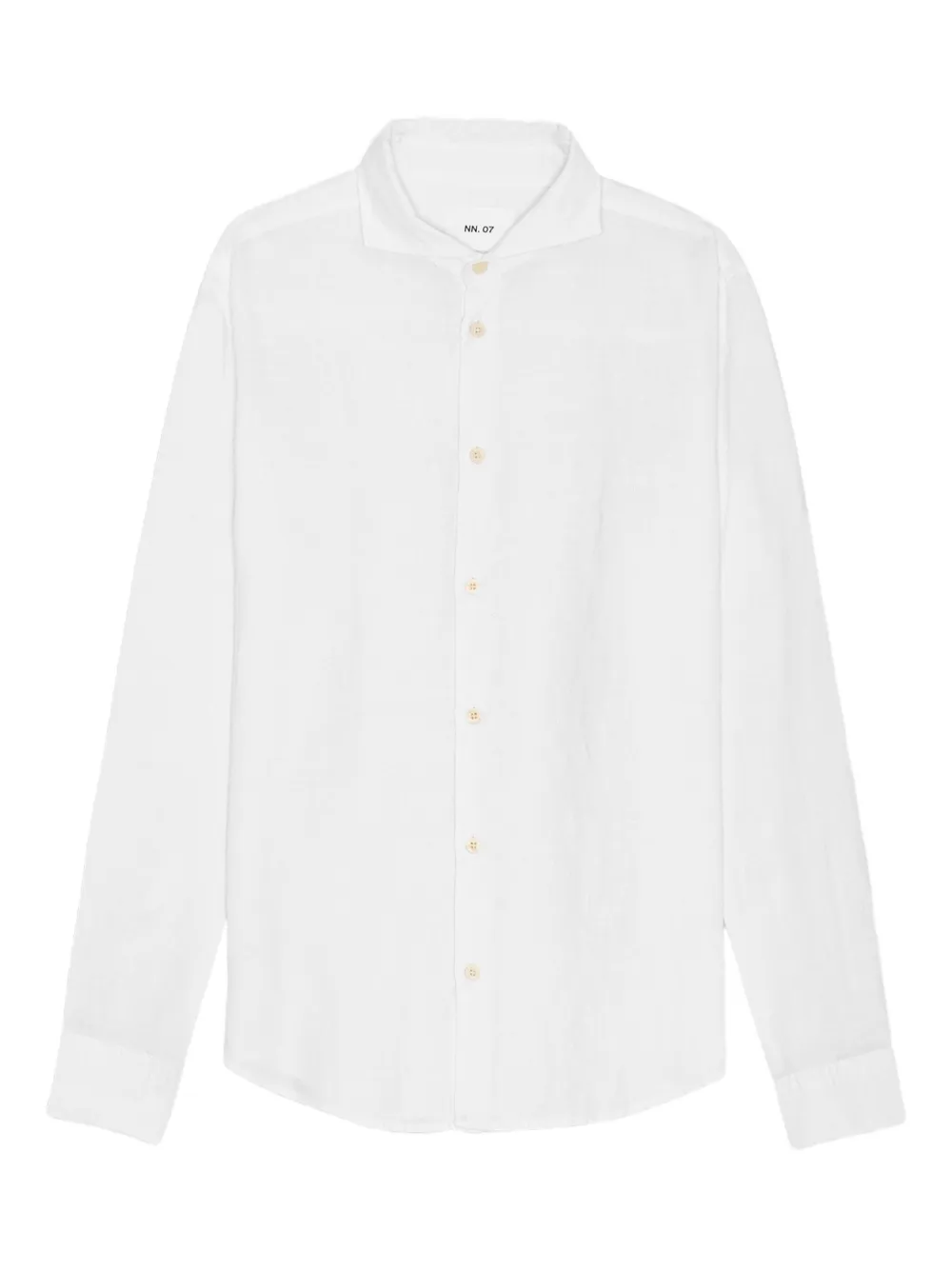 NN07 Andrew linen shirt | White | Image 1