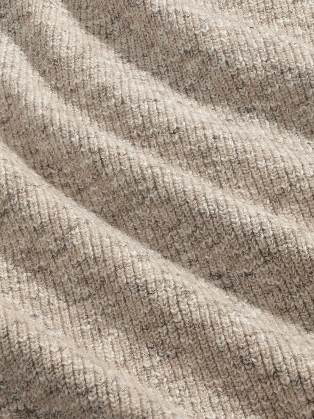 NN07 Bouclé trui met raglan mouwen Beige