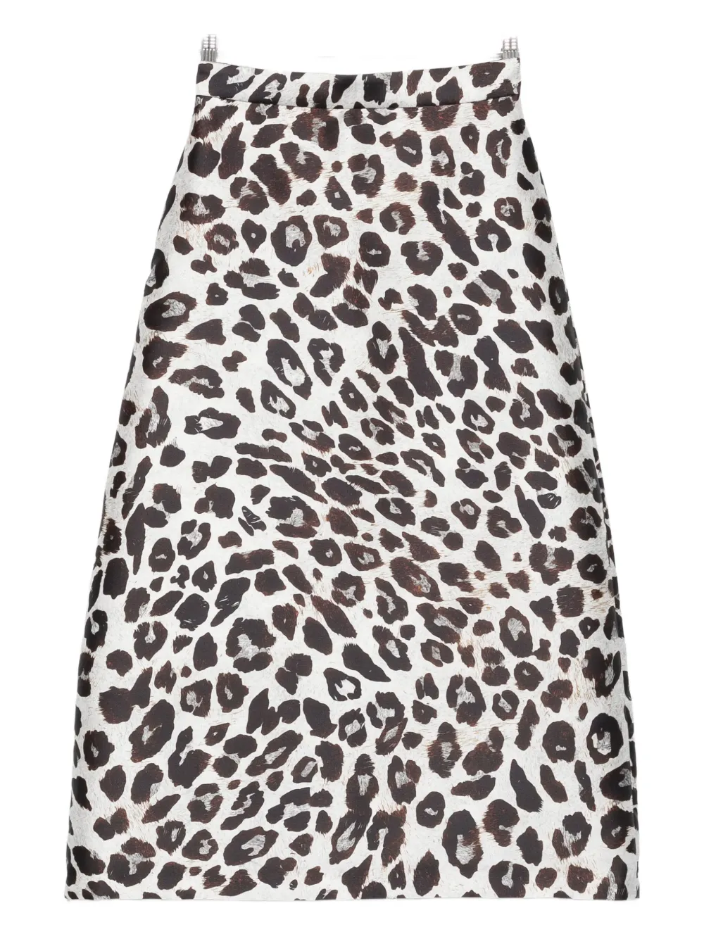 Lunatica Milano Leopard-print Maxi Skirt In Brown