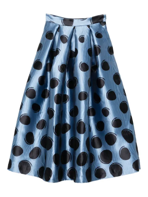 Lunatica Milano pleated  maxi skirt
