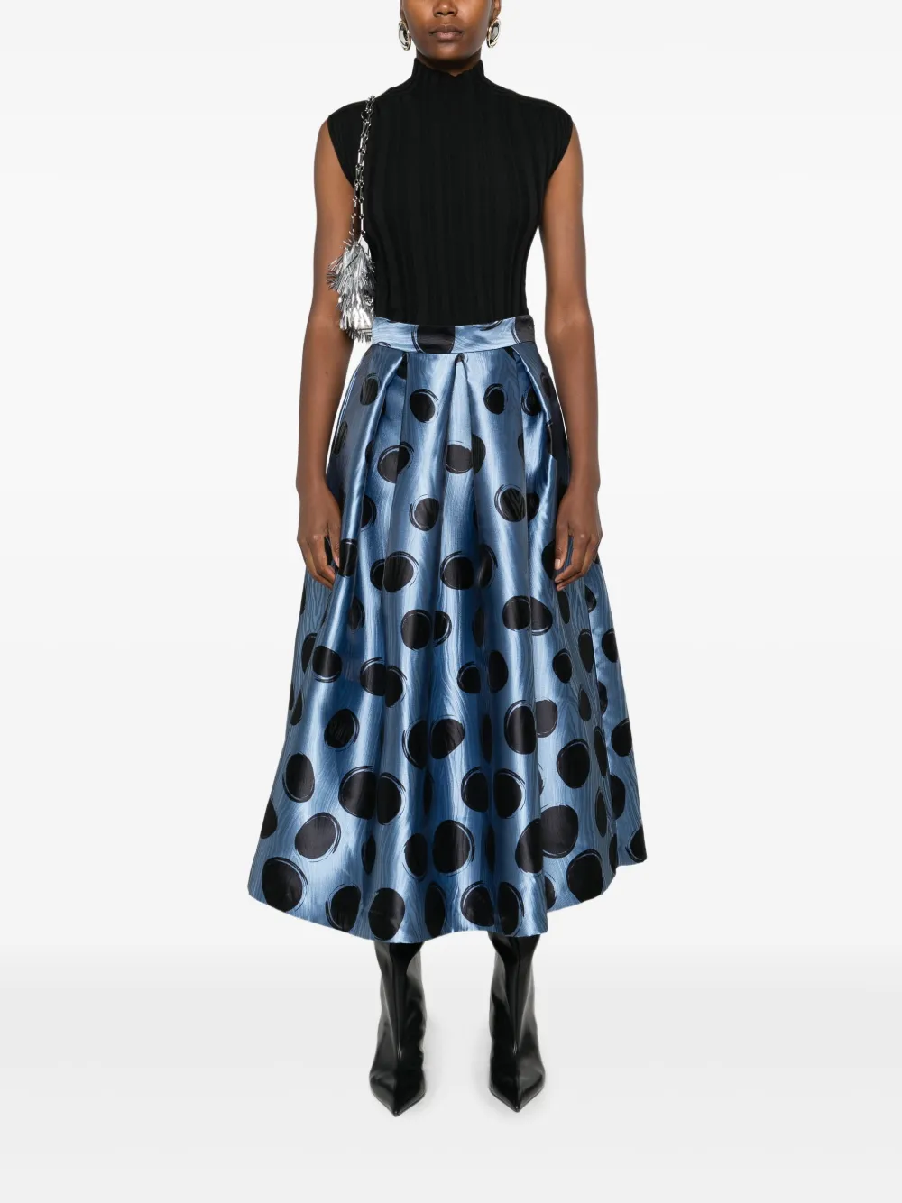 Lunatica Milano pleated  maxi skirt | A-Line Skirts | Image 2