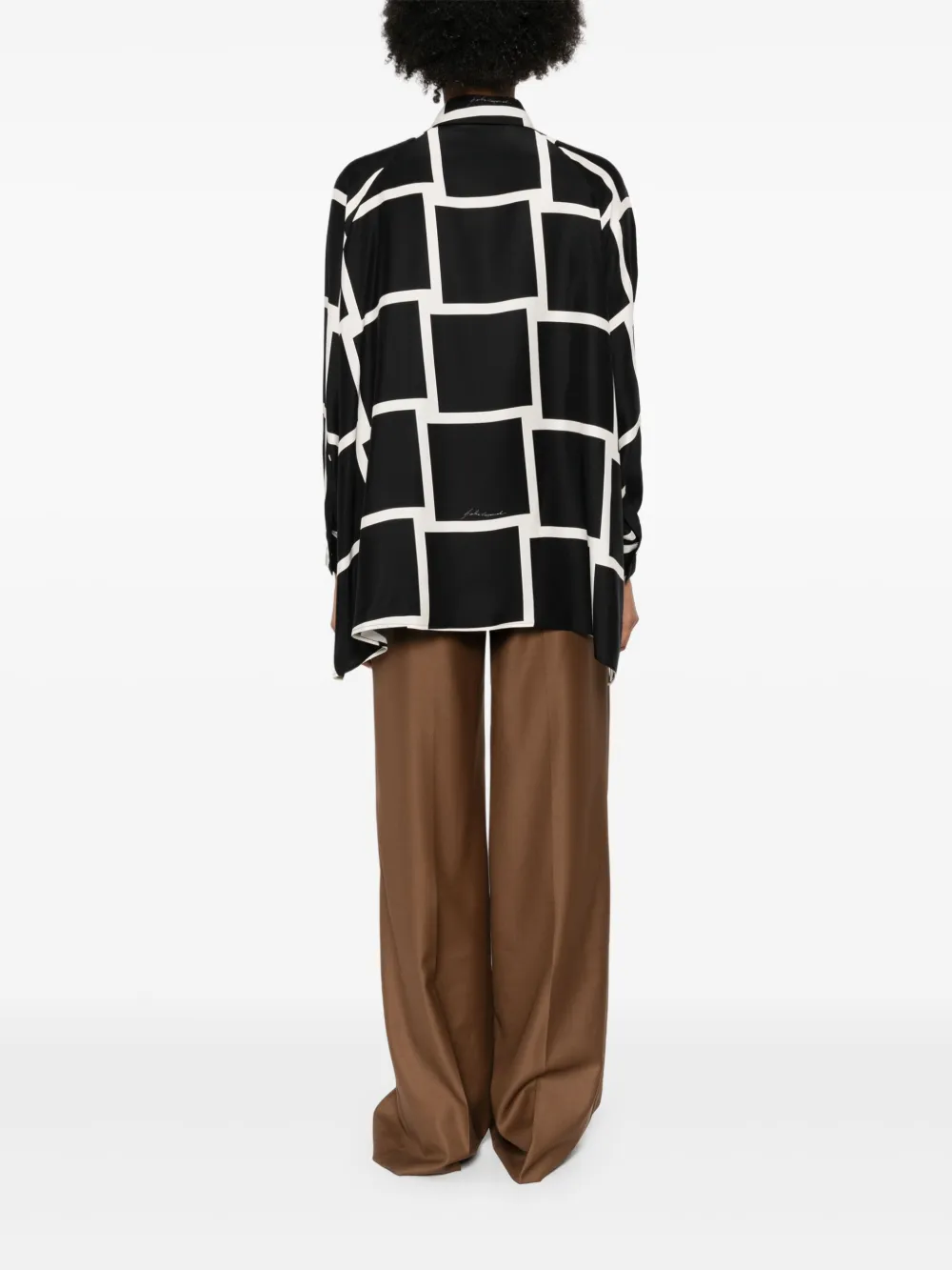 Gianluca Capannolo Button-up Long Sleeve Shirt In Black