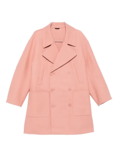 FENDI traje con doble botonadura y bolsillo de parche