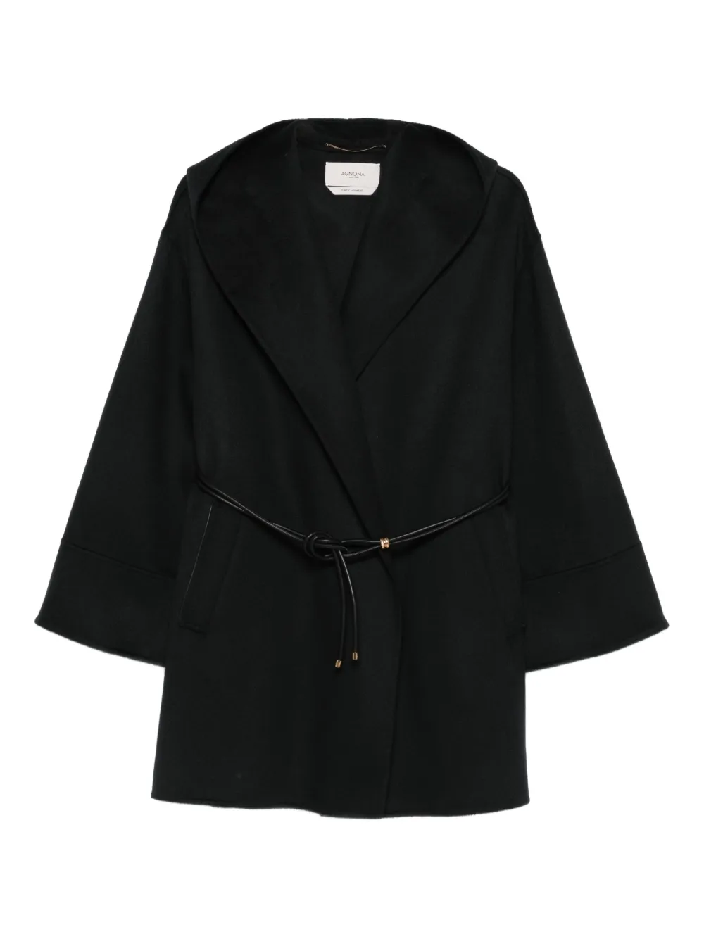 Agnona abrigo Jacke | negro | Image 1