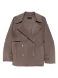 JOSEPH double-breasted wool coat - Grey
