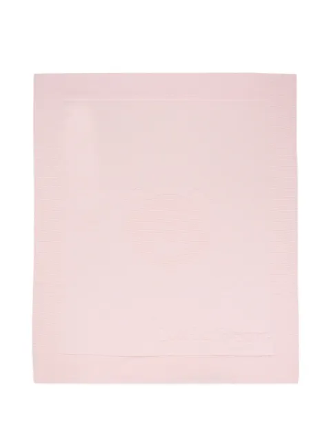 Little Bear embossed-bear baby blanket