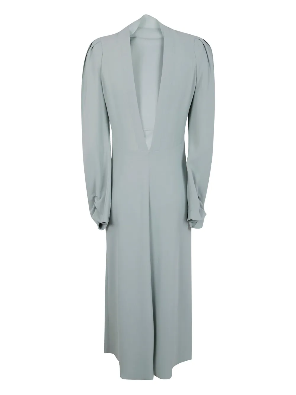 N°21 Puff-sleevedress In Blue