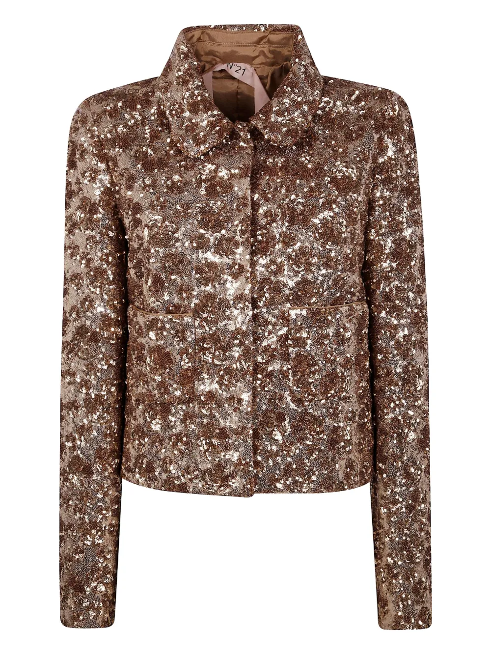 Nº21 chaqueta con lentejuelas | rosado | Image 1