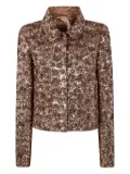 Nº21 sequin-embellished jacket - Pink