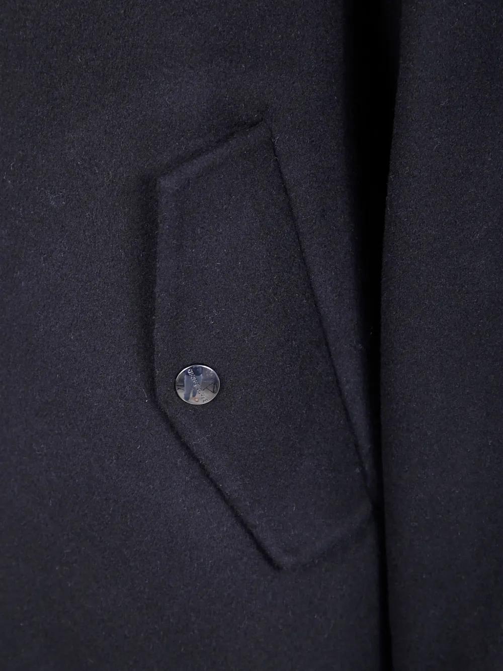 Zip-Fastening Wool Jacket