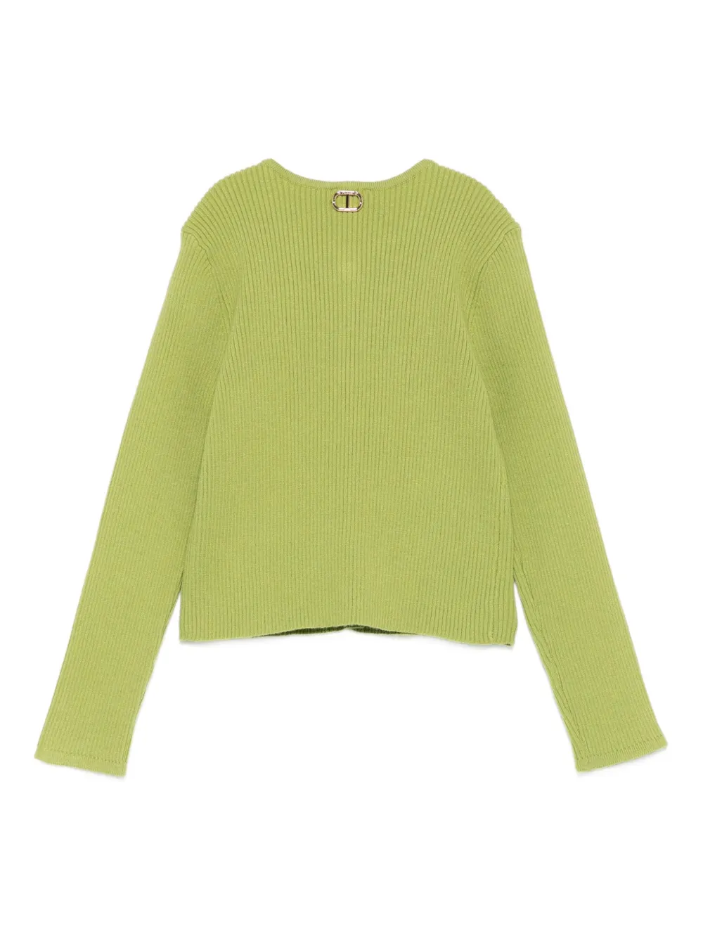 TWINSET Kids bow-detail ribbed cardigan | Girls Cardigans | Image 2