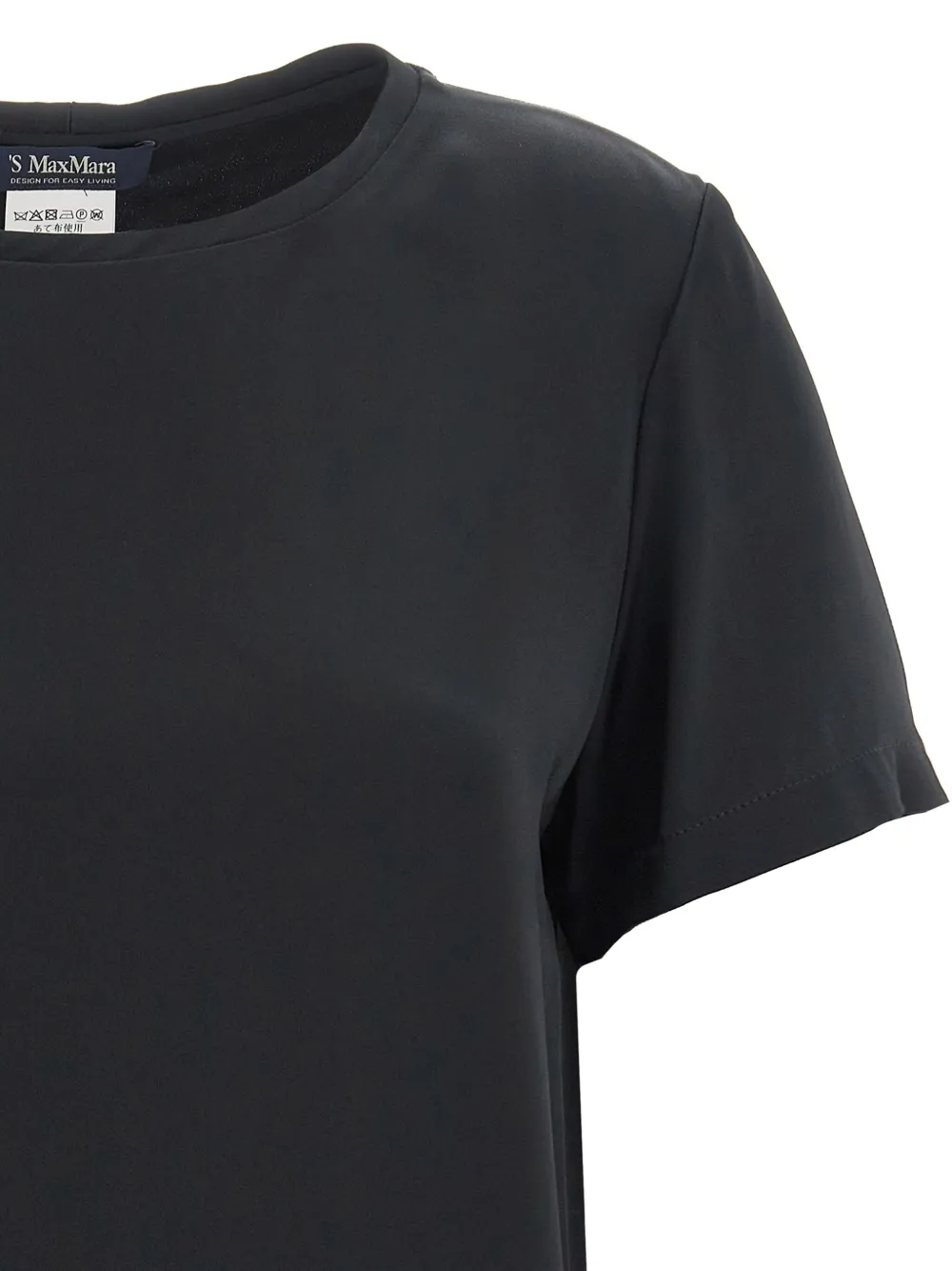 'S Max Mara Rebecca blouse met korte mouwen Zwart