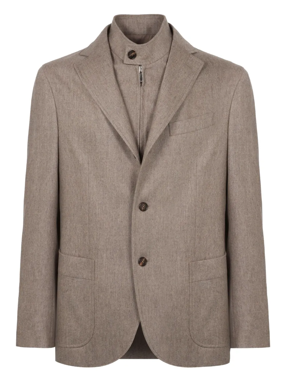 Slowear Blazer met dubbele rij knopen Bruin