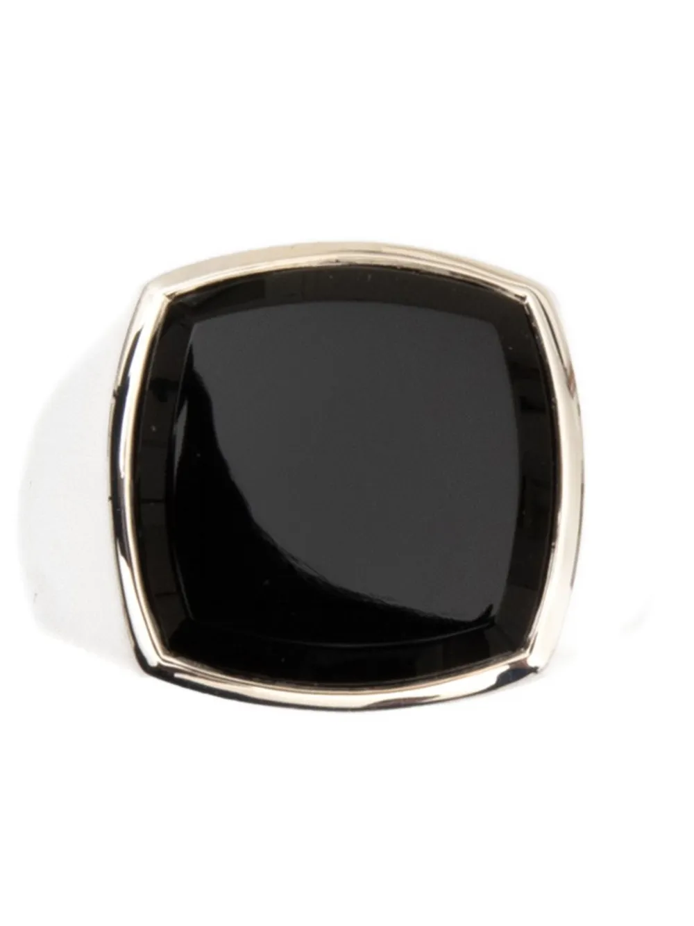 Tom Wood stone ring - Argento