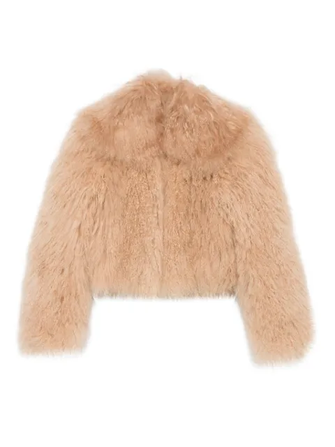 Numerootto mongolian fur jacket