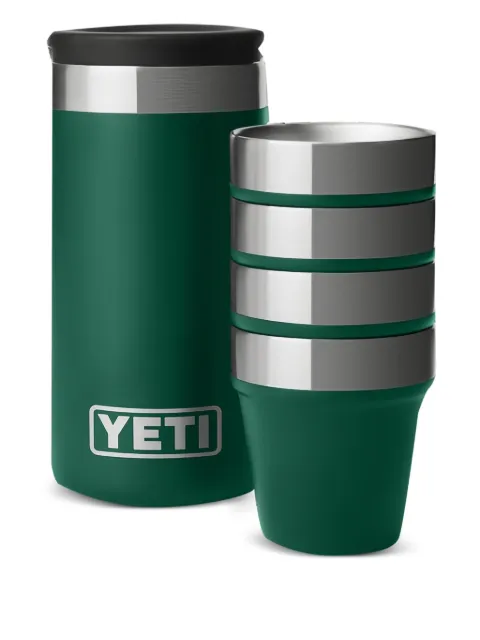 YETI Rambler® steel shot glasses and carrying case (set of four) 