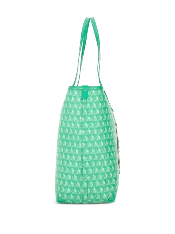 Anya Hindmarch I Am a Plastic Bag Tote Bag | Green | FARFETCH