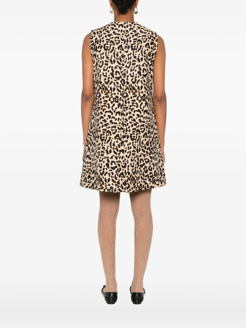 Valentino Leopard Print Button-fastening Jacket In Animal Print