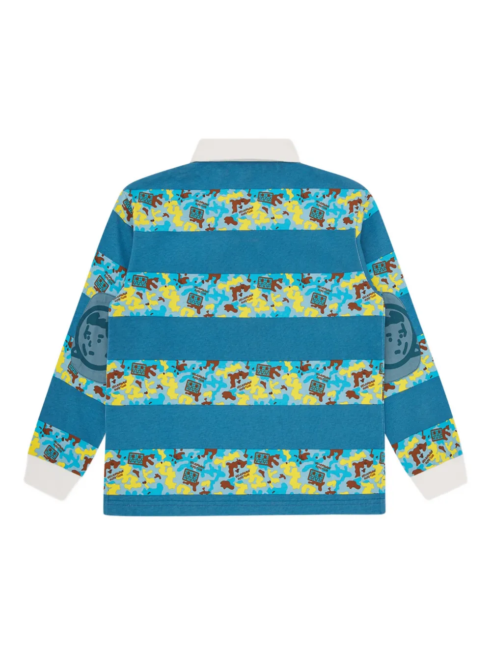 Billionaire Boys Club Kids Gestreept rugbyshirt Blauw