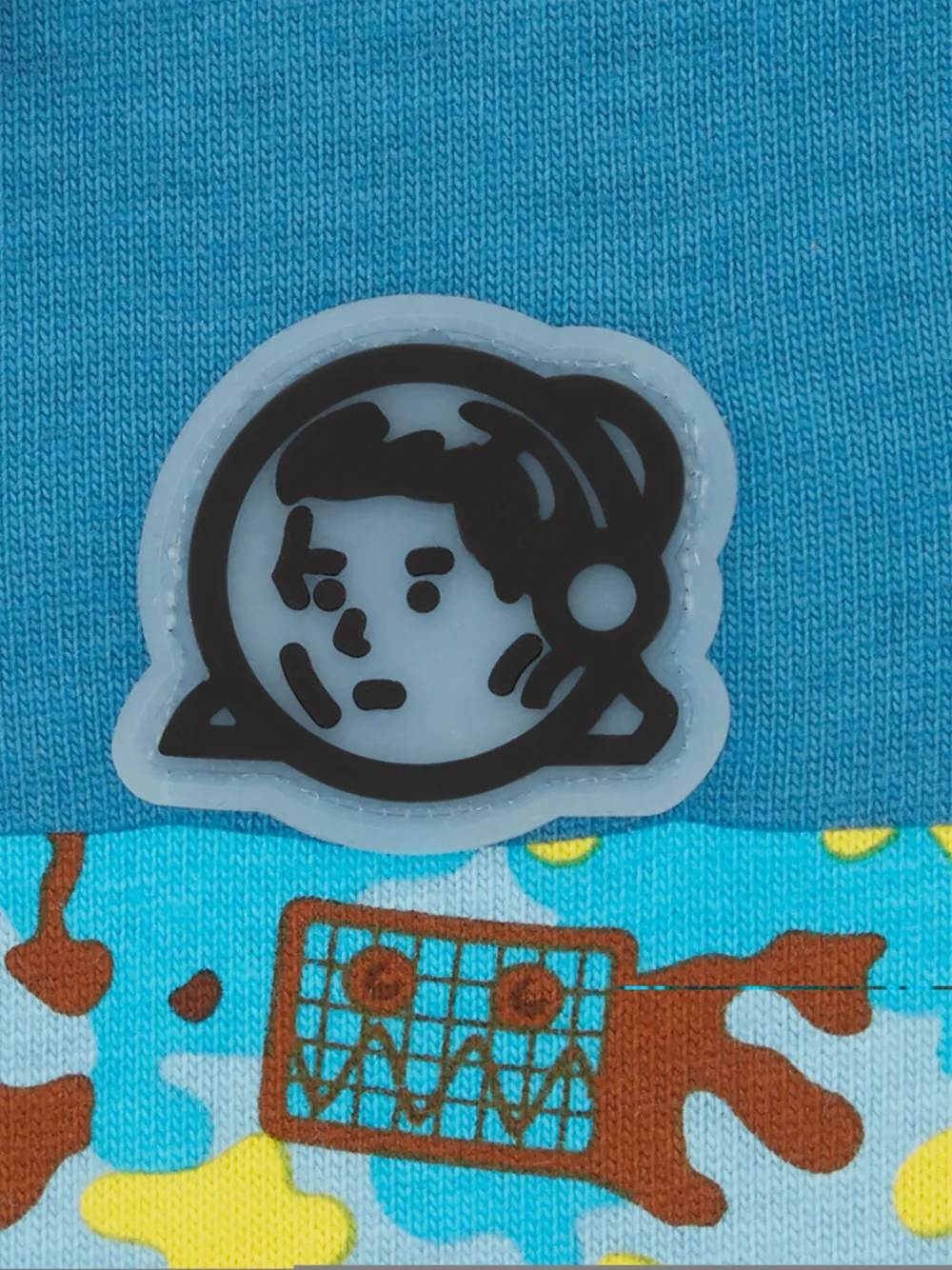 Billionaire Boys Club Kids Gestreept rugbyshirt Blauw