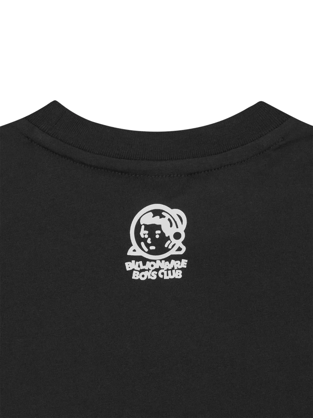 Billionaire Boys Club Kids Katoenen T-shirt met logoprint Zwart