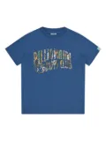 Billionaire Boys Club Kids logo-print graphic tee - Blue