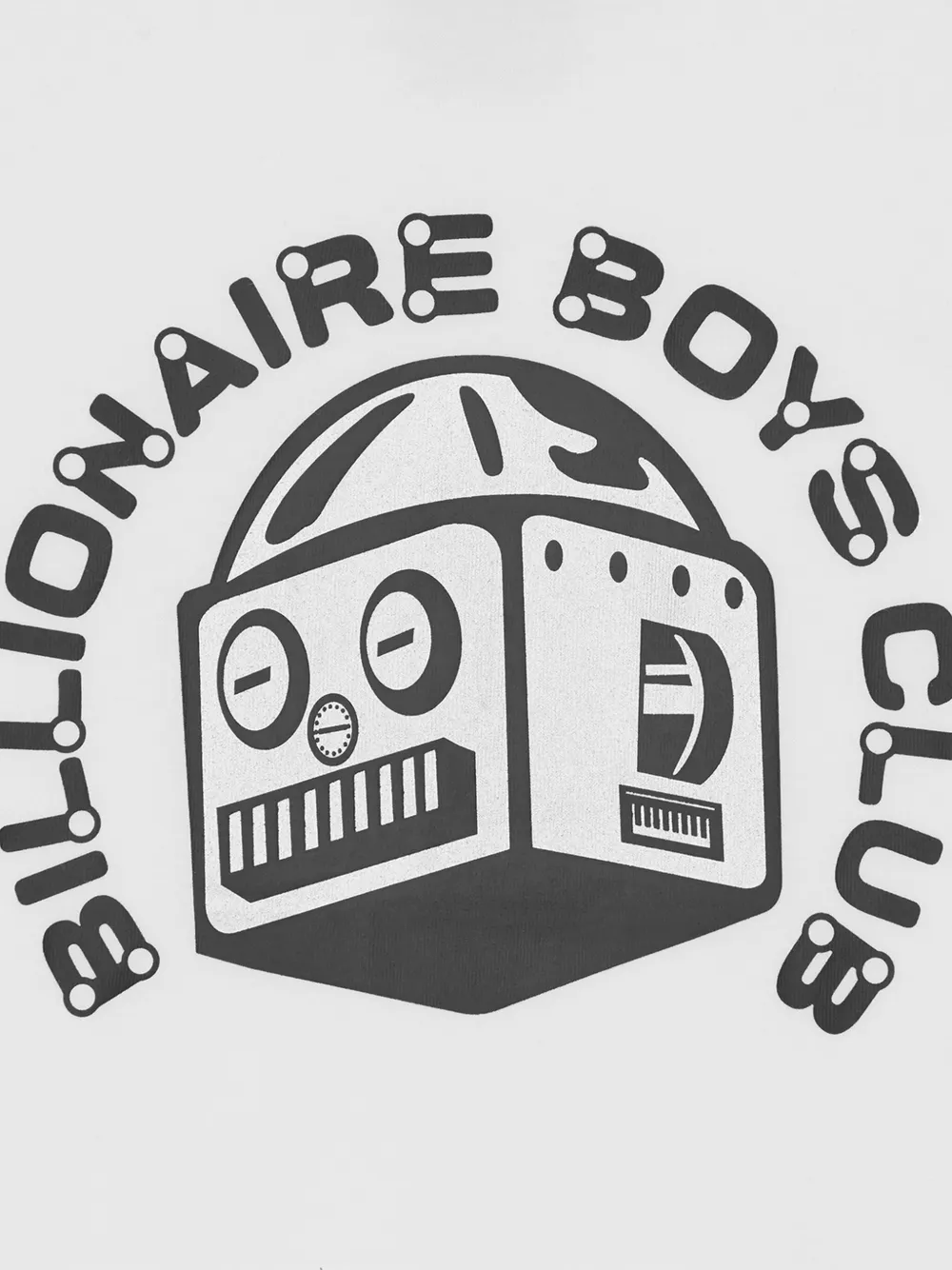 Billionaire Boys Club Kids Katoenen T-shirt met logoprint Wit